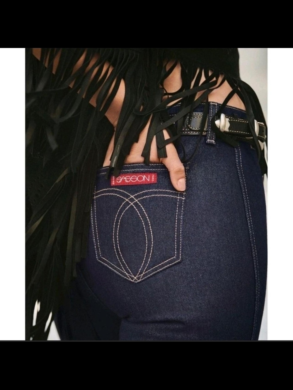 Jeans High-Rise Dark Blue Women's Jeans
